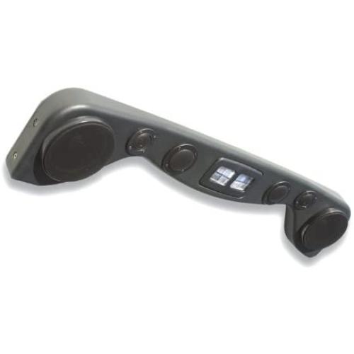 Always A Bargain 4U Soundbar Six Speakers with Map Lights Overhead Sound Bar for Jeep Wrangler
