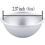 WARMBUY 12 Pcs DIY Metal Bath Bomb Molds, Set of 6