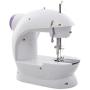 Mini Sewing Machine, Portable Sewing Machine for Beginners Adult, Electric Crafting Speed Crafting Mending Machine Electric Overlock Sewing Machines for Sewing of Silks, Denim, Wool, Leather