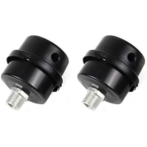 BBT Air Compressor Intake Filter, 2 Pcs 16mm Thread Metal oil-less Air Compressor Air Filter Silencer Noise Muffler (3/8 PT 16mm) (2 Pcs) BBT Air Compressor Intake Filter, 2 Pcs 16mm Thread Metal oil-less Air Compressor Air Filter Silencer Noise Muffler (3/8 PT 16mm) (2 Pcs)