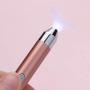 Lighting Point Drill Pen with 4 Styles Pick-up Hats, 5Pcs Plastic Tray Plate, USB Rechargeable 5D Diamond Painting Tools for DIY Crafts Sewing Cross Stitch Accessories
