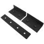 Rear Bumper Textured Black w/2'' Hitch Receiver For 2007-2018 Jeep Wrangler JK