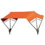 Kubota Orange 3 Bow 40'' Buggy Top Tractor Umbrella Frame & Canvas Cover TBT3 Farmer Bobs Parts 405583-405272