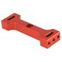 JVSISM Metal Beam Middle Beam Parts Suitable for WPL C14 C24 B14 B24 B16 1/16 4WD 6 Truck RC Model Car Red