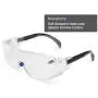 Gateway Safety 6983 Cover2 Safety Glasses Protective Eye Wear - Over-The-Glass (OTG), Gray Lens, Black Temple
