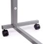 Vaunn Medical Adjustable Overbed Bedside Table With Wheels (Hospital and Home Use)