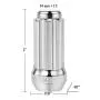 M14x1.5 Wheel Lug Nuts 32 Pack, Chrome Lug Nuts 2 inches Tall Spline Drive Cone Seat with Socket Compatible with Ford F250 F350 Super Duty, Chevy Silverado 1500 2500HD and GMC Sierra M14x1.5 Wheel Lug Nuts 32 Pack, Chrome Lug Nuts 2 inches Tall Spline Drive Cone Seat with Socket Compatible with Ford F250 F350 Super Duty, Chevy Silverado 1500 2500HD and GMC Sierra