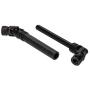 Binchil 2PCS Metal Splined Drive Shaft 107-159mm for 1/10 RC Crawler 313mm Wheelbase Axial SCX10 SCX10 II Parts Accessories