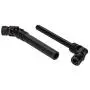 Binchil 2PCS Metal Splined Drive Shaft 107-159mm for 1/10 RC Crawler 313mm Wheelbase Axial SCX10 SCX10 II Parts Accessories