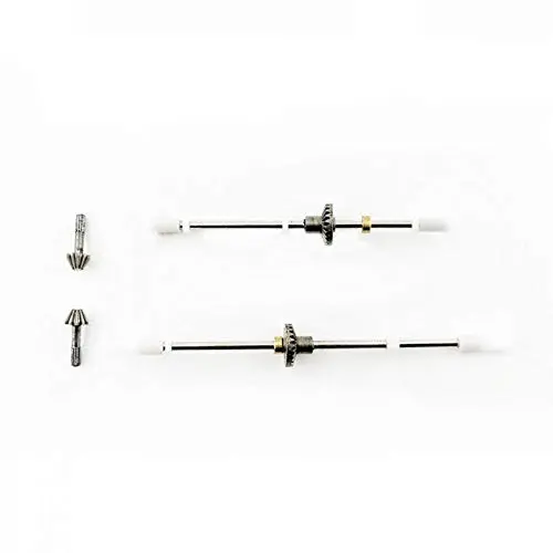 RC Car Parts Kits, 1:12 Metal Front Rear Axle Set, Gear Shaft DIY Modified Accessories for MN90 91 99 99S