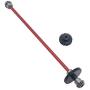 Spare Parts Differential Central Drive Shaft Motor Gear for WLtoys 124018 124019 Parts 1/12 Scale RC Car Buggy Accessory Fittings - 2pcs Red