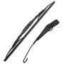 Complete Set Metal Rear Wiper Arm + Blade + Cap For Dodge Caravan Chrysler Town & Country 2008-2015