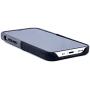 Dockem Wallet Case for iPhone 12 Mini: Built-in Metal Plate for Magnetic Mounting & 1 Credit Card Holder Slot: 5.4'' Luxe M2, Canvas Style Synthetic Leather (Black and Grey)