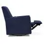 DaVinci Piper Upholstered Recliner and Swivel Glider in Navy, Greenguard Gold Certified DaVinci Piper Upholstered Recliner and Swivel Glider in Navy, Greenguard Gold Certified