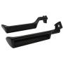 XIAMI Black Left & Right Metal Inside Door HandlesFit for 1987-1996 Ford Bronco F150;for 1987-1997 Ford F350 F250