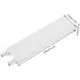 Water Cooling Block 40 120/40 120/40 160/40 200 mm Aluminum Alloy for Liquid Water Cooler Heat Sink System for Computer CPU Water, Industrial Inverter Drive,etc(40 160 12mm)