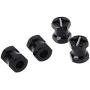 YU-NIYUT 4PCS Wheel Hex Hub M12 12mm Extension Adaptor M15 15mm 4 Longer Combiner Coupler Alloy for 1/10 RC Crawler RC Spare Parts, Modification Fun & RC Lovers Choice YU-NIYUT 4PCS Wheel Hex Hub M12 12mm Extension Adaptor M15 15mm 4 Longer Combiner Coupler Alloy for 1/10 RC Crawler RC Spare Parts, Modification Fun & RC Lovers Choice