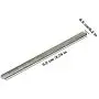 ORNOOU 200 Pieces Aluminum Strips Nose Wire Nose Bridge for Mask 90MM Metal Flat Nose Clips Nose Bridge Bracket DIY Wire for Sewing Crafts ORNOOU 200 Pieces Aluminum Strips Nose Wire Nose Bridge for Mask 90MM Metal Flat Nose Clips Nose Bridge Bracket DIY Wire for Sewing Crafts