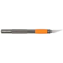 Fiskars 167110-1001 Heavy Duty Die Cast Craft Knife, 8 Inch,Orange, Original Version