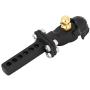 Demeras Rc Trailer Hook Metal Skull Pattern Tow Hook Connector Axial Trucks Trailer Hook Fit for TRX-4 1/10 Rc Car Model