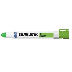 Markal 61042 Quik Stik All Purpose Solid Paint Marker, Fluorescent Green (Pack of 12)