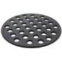 KAMaster Cast Iron Fire Grate for Big Green Egg 9'' Charcoal Fire Grate Fit for Large BGE Grill Round Charcoal Grate Grid High Heat Plate BBQ Bottom Parts Replacement Accessories