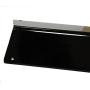 Hongso 7635 15.3 Inches Porcelain Steel Flavorizer Bars Replacement for Weber Spirit 200 Series, Spirit E/S 200 & 210 Gas Grills (with Front-Mounted Control Panels) Heat Plates Shield Tent Set of 3