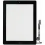 Fixcracked Touch Screen Replacement Parts Digitizer Glass Assembly for Ipad 4 + WiFi Antenna Cable and Professional Tool Kit (Black) Fixcracked Touch Screen Replacement Parts Digitizer Glass Assembly for Ipad 4 + WiFi Antenna Cable and Professional Tool Kit (Black)