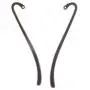 Baosity 80 Pieces Lots 4 Colors Metal Bookmarks Flat Hook Book Mark Charms Pendants Beading Jewelry Making Accessories Craft Supplies for Crafting 87mm x 14mm