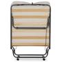 Linon Home Dcor Linon Memory Foam Luxor Folding Bed, Single, Beige