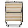 Linon Home Dcor Linon Memory Foam Luxor Folding Bed, Single, Beige Linon Home Dcor Linon Memory Foam Luxor Folding Bed, Single, Beige