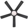 Westinghouse Lighting 7224200 Comet Indoor Ceiling Fan with Light, Matte Black