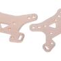 1 Pair of Metal Shock Absorber Suspension Plate Accessories for Wltoys 144001 RC Car