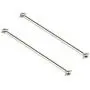 Bonarty 4X Metal Drive Shaft CVD 80mm Dogbone for HSP 94166 RC Nitrol Vehicle Model