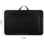 LapGear Sidekick Lap Desk - Black - Fits Up to 15.6 Inch Laptops - Style No. 44218