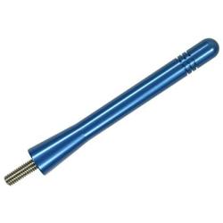 AntennaMastsRus - Made in USA - 4 Inch Blue Aluminum Antenna is Compatible with Ford F-250 Super Duty (2017-2021)