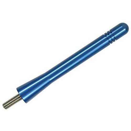 AntennaMastsRus - Made in USA - 4 Inch Blue Aluminum Antenna is Compatible with Jeep Wrangler JK - JL | Gladiator (2007-2021)