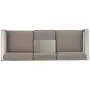 Christopher Knight Home Cape Coral Outdoor Loveseat Sofa with Tray, Khaki