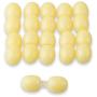 Gumstone 10 Piece Polished Butterscotch Plastic Screw Clasps | Perfect for Finishing Handcrafted Bracelets, Necklaces and Jewelry | Simple Plastic Doweling Screws with 1mm Hole