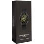 Emporio Armani Mens Smartwatch 2 Powered with Wear OS by Google with Heart Rate, GPS, NFC, and Smartphone Notifications
