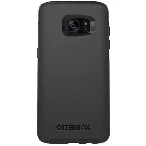 OtterBox SYMMETRY SERIES Case for Samsung Galaxy S7 Edge - Retail Packaging - BLACK OtterBox SYMMETRY SERIES Case for Samsung Galaxy S7 Edge - Retail Packaging - BLACK