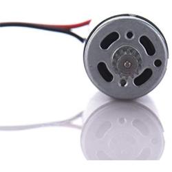 Parts & Accessories 1pcs 15-DJ01 390 Motor with Gear Car Parts for S911/S912 9115/9116 RC Car 390 Motor Electric Brushed Motor Replacement - (Color: as The Picture)