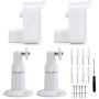 Protective Housing Wall Mount Hard Case & Adjustable Metal Bracket for Blink XT2 Camera - Exclusively Designed for Blink XT2 Security Camera with Speaker Cutout (2-Pack, White)