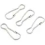 304 Stainless Steel Spring Hooks,FDXGYH 100pcs 25mm/1inch Metal Spring Lanyard Hook for Purse Zipper Pull/DIY Jewelry Basics Lanyard/ID Card Key Chain Clip Parts/Photographic Cloth ect 304 Stainless Steel Spring Hooks,FDXGYH 100pcs 25mm/1inch Metal Spring Lanyard Hook for Purse Zipper Pull/DIY Jewelry Basics Lanyard/ID Card Key Chain Clip Parts/Photographic Cloth ect