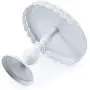 VILAVITA Set of 3 Cake Stands Round Cupcake Stands Metal Dessert Display Cake Stand, White VILAVITA Set of 3 Cake Stands Round Cupcake Stands Metal Dessert Display Cake Stand, White