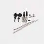 Tuneway Upgrade Metal Gear Bridge Axle for WPL B1 B-1 B14 B-14 B24 B-24 C14 C-14 C24 C-24 RC Car Spare Parts Metal Front Rear Axle Gear Steering Pull Rod Servo Pull Rod,Front+Rear