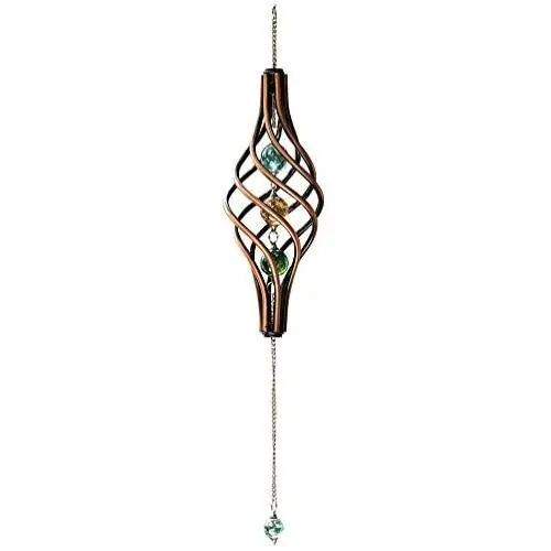 Bits and Pieces - Copper Toned Wind Ornament - Unique Outdoor Lawn and Garden Décor - Weather-Resistant Metal Wind Sculpture Wind Spinner Bits and Pieces - Copper Toned Wind Ornament - Unique Outdoor Lawn and Garden Décor - Weather-Resistant Metal Wind Sculpture Wind Spinner