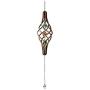 Bits and Pieces - Copper Toned Wind Ornament - Unique Outdoor Lawn and Garden Décor - Weather-Resistant Metal Wind Sculpture Wind Spinner