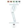 Bodyluv Vita Puresome Shower Head , Vitamin filter NOT included, one purification filter included