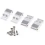 dailymall 4X Metal Shock Mount Lift Kit for WPL C14,C24 MN D90 Shock Absorber Extender
